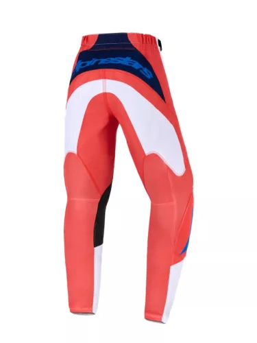 Pantaloni Cross copii Alpinestars Fluid Grid portocaliu/albastru