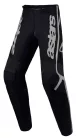 Pantaloni Cross copii Alpinestars Fluid Apex v2 negru/argintiu