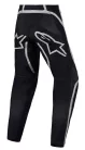 Pantaloni Cross copii Alpinestars Fluid Apex v2 negru/argintiu