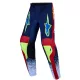 Pantaloni Cross copii Alpinestars Fluid Drag albastru/bleumarin/rosu/alb