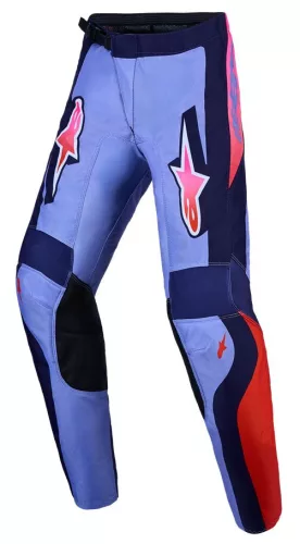 Pantaloni Cross copii Alpinestars Fluid Hunt mov/roz