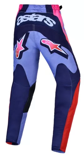 Pantaloni Cross copii Alpinestars Fluid Hunt mov/roz