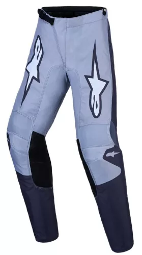 Pantaloni Cross copii Alpinestars Fluid Amber gri/negru/alb