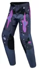Pantaloni Cross copii Alpinestars Fluid Lone gri/camuflaj/mov