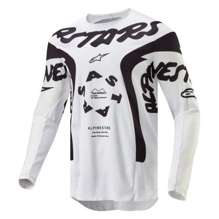 Jersey Rac-Hana Wht/Blk 2X