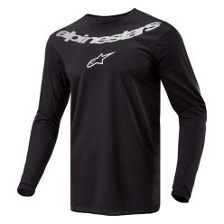 Jersey Alpinestars F-Graph Blk/Silv L