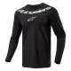 Tricou Cross Alpinestars Fluid Graphite negru/argintiu