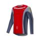 Jersey Alpinestars TECHSTAR MELT RED/GRAY