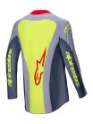 Jersey Alpinestars TECHSTAR MELT RED/GRAY