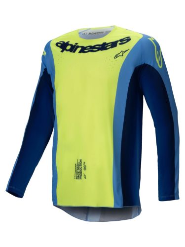 Jersey Alpinestars TECHSTAR MELT YELLOW/BL