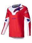 Jersey Alpinestars RACER VEIL RED/WHITE