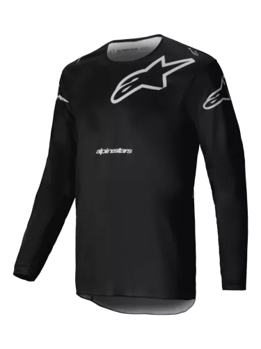 Tricou Cross Alpinestars Racer Graphite negru/gri