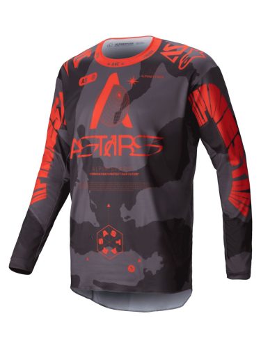 Jersey Alpinestars RACER HOLLOW GY/CAMO/OR