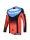 Tricou Cross Alpinestars Techstar Knif portocaliu/negru/albastru