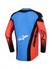 Tricou Cross Alpinestars Techstar Knif portocaliu/negru/albastru