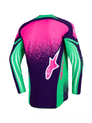 Tricou Cross Alpinestars Techstar Nomur Purp/gr/