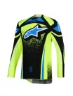 Tricou Cross Alpinestars Techstar Nomur bleumarin/galben