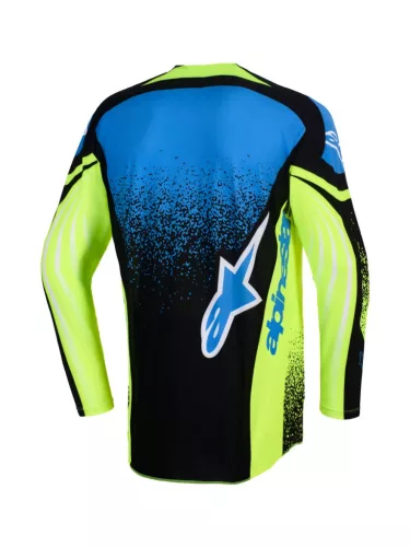 Tricou Cross Alpinestars Techstar Nomur bleumarin/galben