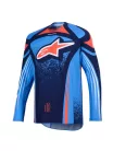 Tricou Cross Alpinestars Techstar Nomur bleumarin/portocaliu