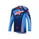 Tricou Cross Alpinestars Techstar Nomur bleumarin/portocaliu