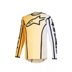 Tricou Cross Alpinestars Fluid Apex galben/negru