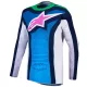 Tricou Cross Alpinestars Techstar Maven alb/albastru