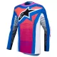 Tricou Cross Alpinestars Techstar Maven roz/albastru/alb
