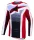 Tricou Cross Alpinestars Techstar Maven alb/negru/roșu