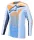 Tricou Cross Alpinestars Techstar Maven alb/albastru deschis/galben