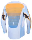Tricou Cross Alpinestars Techstar Maven alb/albastru deschis/galben
