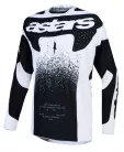 Tricou Cross Alpinestars Techstar Swan negru/alb