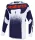 Tricou Cross Alpinestars Techstar Swan mov/gri închis/lila