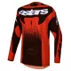 Tricou Cross Alpinestars Techstar Swan rosu/negru/alb