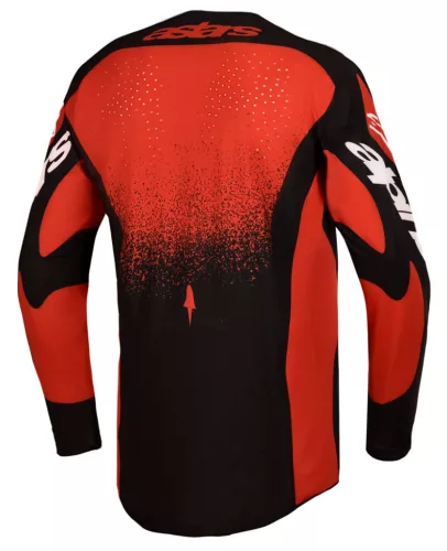 Tricou Cross Alpinestars Techstar Swan rosu/negru/alb