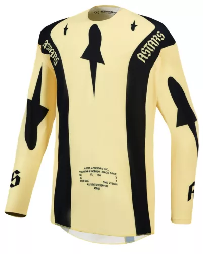 Tricou Cross Alpinestars Techstar Atrox galben/negru