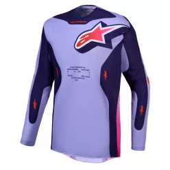 Tricou Cross Alpinestars Racer Air Hunt mov/lila/roz