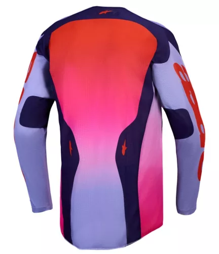 Tricou Cross Alpinestars Racer Air Hunt mov/lila/roz