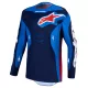 Tricou Cross Alpinestars Racer Hunt albastru/roșu