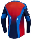 Tricou Cross Alpinestars Racer Hunt albastru/roșu