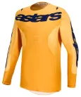 Tricou Cross Alpinestars Racer Amber galben/auriu/bleumarin