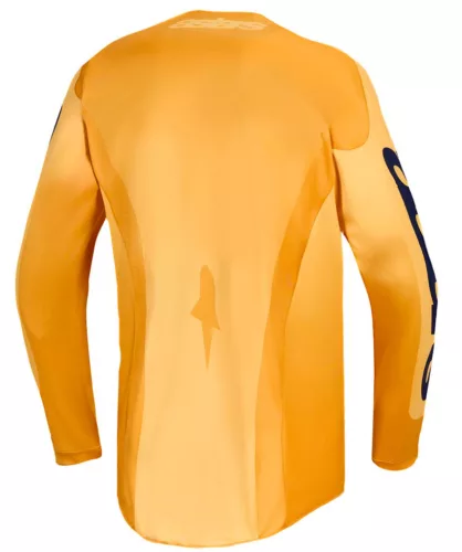 Tricou Cross Alpinestars Racer Amber galben/auriu/bleumarin
