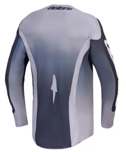 Tricou Cross Alpinestars Racer Amber gri/negru/alb