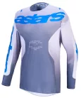 Tricou Cross Alpinestars Racer Amber gri/albastru/alb