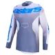 Tricou Cross Alpinestars Racer Amber gri/albastru/alb