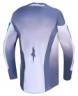 Tricou Cross Alpinestars Racer Amber gri/albastru/alb