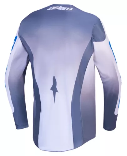 Tricou Cross Alpinestars Racer Amber gri/albastru/alb