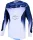 Tricou Cross Alpinestars Racer Air Amber alb/albastru/bleumarin