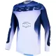 Tricou Cross Alpinestars Racer Air Amber alb/albastru/bleumarin