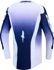 Tricou Cross Alpinestars Racer Air Amber alb/albastru/bleumarin