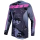 Tricou Cross Alpinestars Racer Lone mov/negru/camuflaj